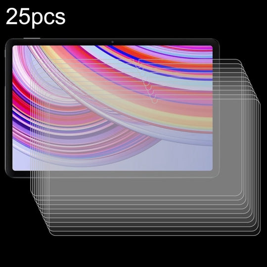 For Redmi Pad 2 Pro/Pad Pro/Poco Pad M1 25 PCS/Pack 9H 0.3mm Explosion-proof Tempered Glass Film