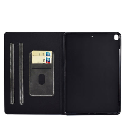 For iPad 10.2 / Air (2019) / Pro 10.5 Cowhide Texture Horizontal Flip Leather Case with Holder & Card Slots & Sleep / Wake-up Function(Grey) - iPad 10.2 Cases by buy2fix | Online Shopping UK | buy2fix