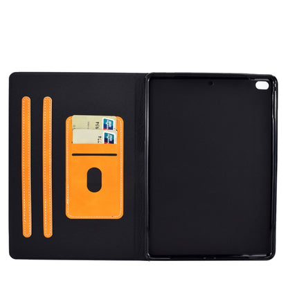 For iPad Air 2 / Air / 9.7 (2018) & (2017) Cowhide Texture Horizontal Flip Leather Case with Holder & Card Slots & Sleep / Wake-up Function(Khaki) - iPad 9.7 (2018) & (2017) Cases by buy2fix | Online Shopping UK | buy2fix