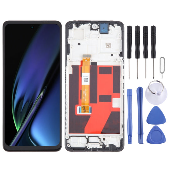For OPPO K11X OEM LCD Screen Digitizer Full Assembly with Frame