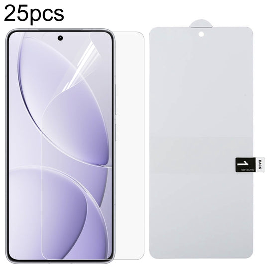 For Xiaomi Redmi K80 / K80 Pro 25pcs Full Screen Protector Explosion-proof Hydrogel Film