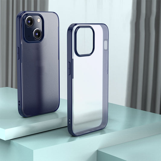 For iPhone 15 Armor Frosted Phone Case(Blue) - iPhone 15 Cases by buy2fix | Online Shopping UK | buy2fix