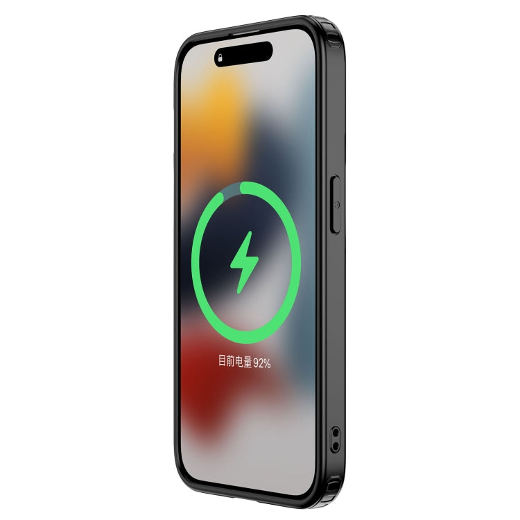 For iPhone 15 Pro Max Armor Frosted Phone Case(Blue) by buy2fix