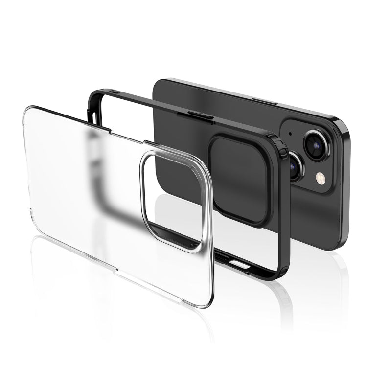 For iPhone 15 Pro Armor Frosted Phone Case(Grey) - iPhone 15 Pro Cases by buy2fix | Online Shopping UK | buy2fix