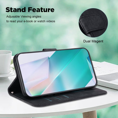 For Google Pixel 9 Pro Little Tiger Embossed Leather Phone Case(Black) by buy2fix