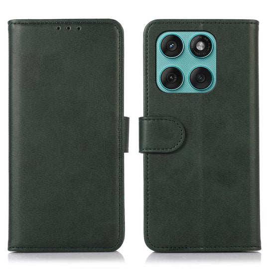For Motorola Edge 60 Fusion Cow Texture Leather Phone Case(Green)