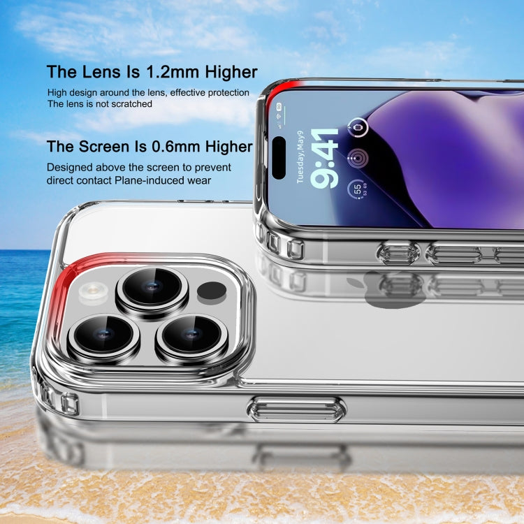 For iPhone 15 Pro iPAKY XJ Series Transparent PC+TPU Phone Case - iPhone 15 Pro Cases by iPAKY | Online Shopping UK | buy2fix
