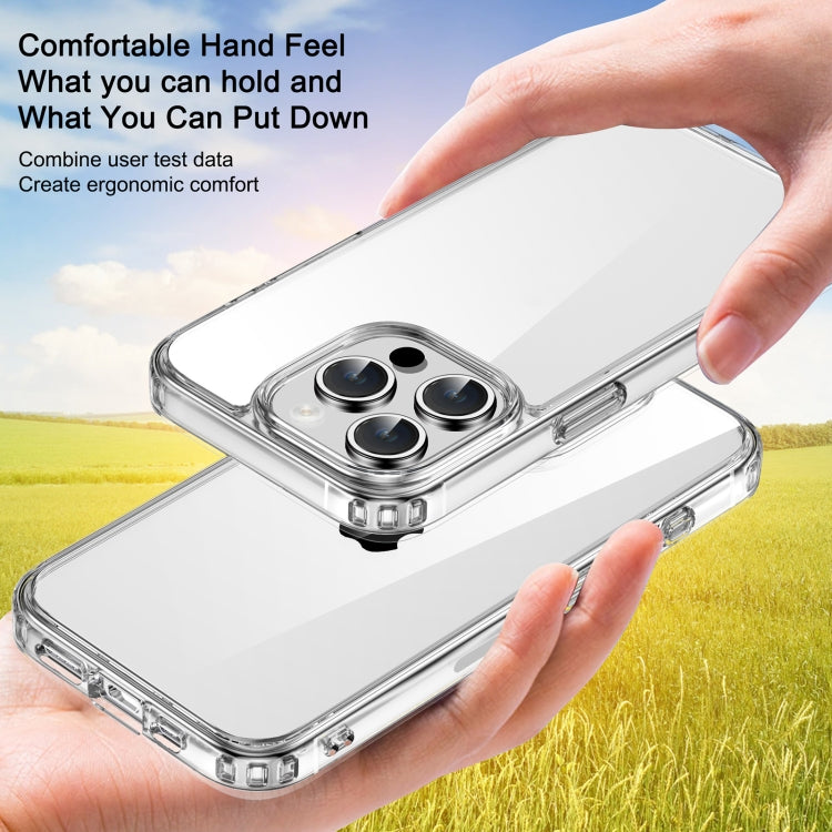 For iPhone 15 Pro iPAKY XJ Series Transparent PC+TPU Phone Case - iPhone 15 Pro Cases by iPAKY | Online Shopping UK | buy2fix