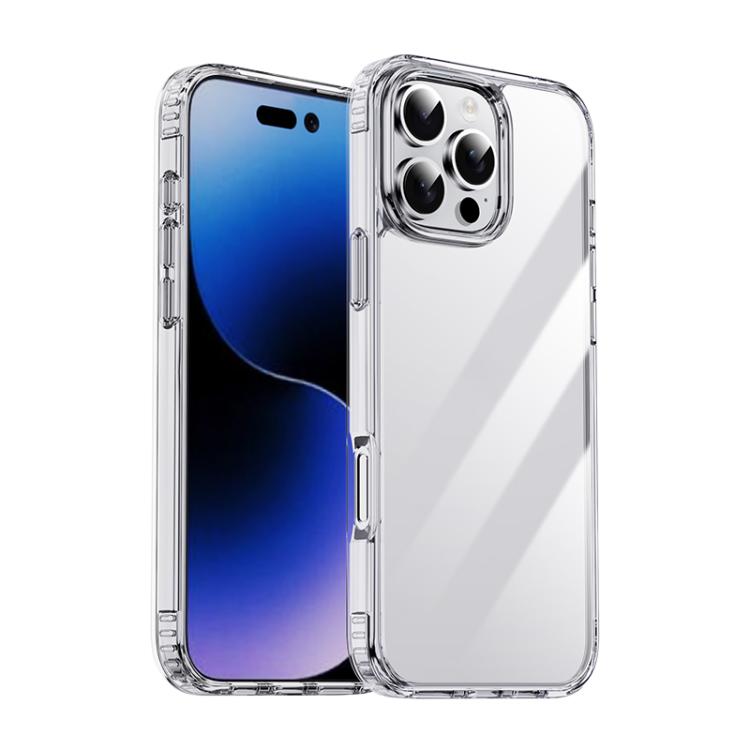 For iPhone 16 Pro Max iPAKY XJ Series Transparent PC+TPU Phone Case - iPhone 16 Pro Max Cases by iPAKY | Online Shopping UK | buy2fix