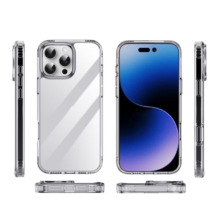 For iPhone 16 iPAKY XJ Series Transparent PC+TPU Phone Case - iPhone 16 Cases by iPAKY | Online Shopping UK | buy2fix