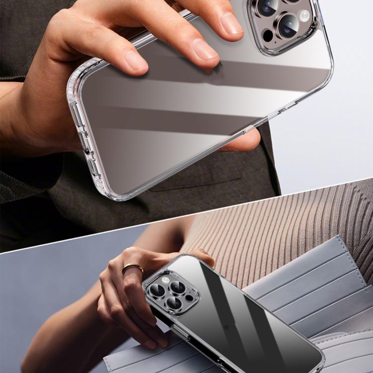 For iPhone 16 iPAKY XJ Series Transparent PC+TPU Phone Case - iPhone 16 Cases by iPAKY | Online Shopping UK | buy2fix