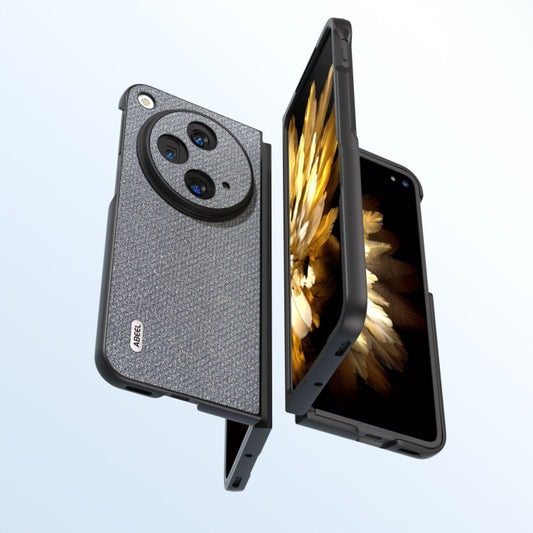 For OPPO Find N3 ABEEL Diamond Black Edge Phone Case(Jewel Black) - OPPO Cases by buy2fix | Online Shopping UK | buy2fix