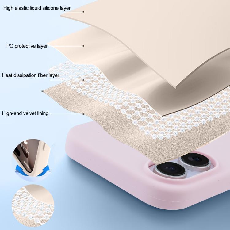 For iPhone 15 Liquid Silicone Full Coverage MagSafe Phone Case(White) - iPhone 15 Cases by buy2fix | Online Shopping UK | buy2fix