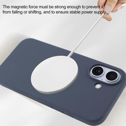 For iPhone 16 Pro Liquid Silicone Full Coverage MagSafe Phone Case(Black) by buy2fix