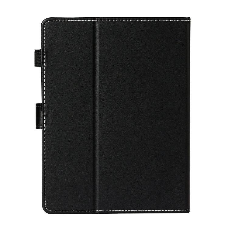 For 7 inch Universal Solid Color Horizontal Flip Leather Case with Card Slots & Holder & Pen Slot(Black) - 7 inch by buy2fix | Online Shopping UK | buy2fix
