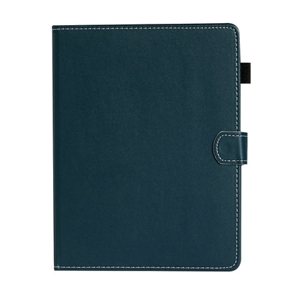 For 7 inch Universal Solid Color Horizontal Flip Leather Case with Card Slots & Holder & Pen Slot(Dark Green) - 7 inch by buy2fix | Online Shopping UK | buy2fix