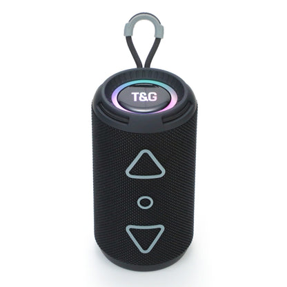 T&G TG-656 Portable Wireless 3D Stereo Subwoofer Bluetooth Speaker Support FM / LED Atmosphere Light(Black) - Desktop Speaker by T&G | Online Shopping UK | buy2fix