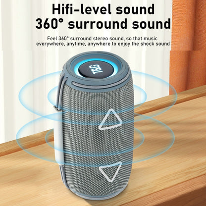 T&G TG-657 Portable Wireless 3D Stereo Subwoofer Bluetooth Speaker Support FM / LED Atmosphere Light(Black) - Desktop Speaker by T&G | Online Shopping UK | buy2fix