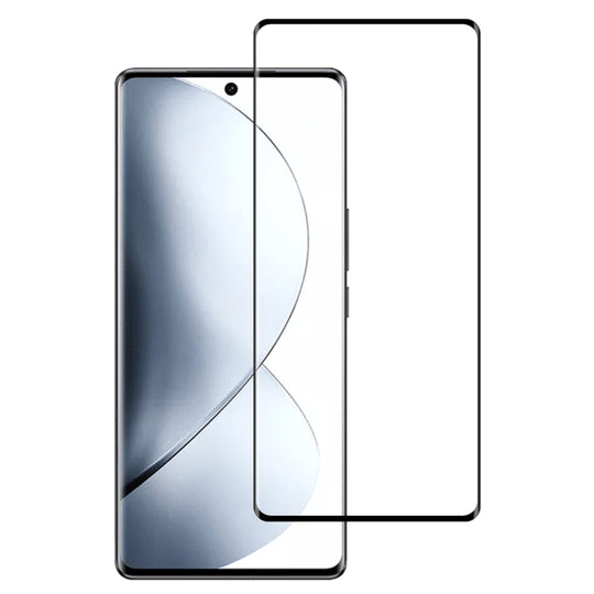 For vivo V29 Pro 3D Curved Edge Glue Full Screen Tempered Glass Film