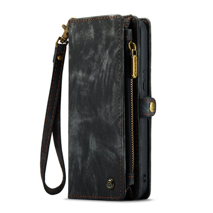 For iPhone 15 Plus CaseMe 008 Detachable Multifunctional Leather Phone Case(Black) - iPhone 15 Plus Cases by CaseMe | Online Shopping UK | buy2fix