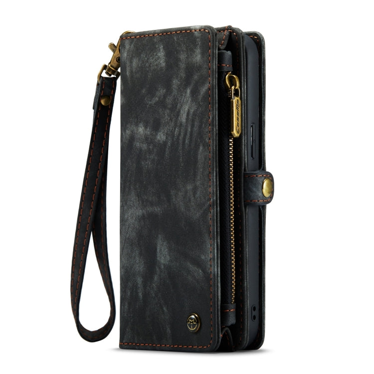 For iPhone 15 CaseMe 008 Detachable Multifunctional Leather Phone Case(Black) - iPhone 15 Cases by CaseMe | Online Shopping UK | buy2fix
