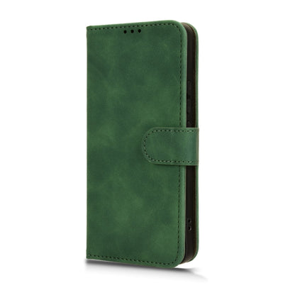 For Xiaomi Redmi Note 13 Pro+ 5G Skin Feel Magnetic Flip Leather Phone Case(Green) - Xiaomi Cases by buy2fix | Online Shopping UK | buy2fix
