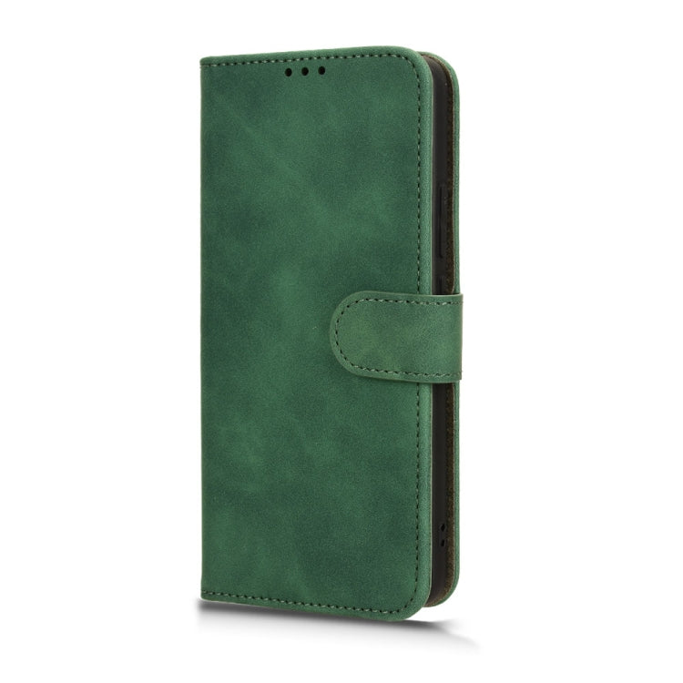 For Xiaomi Redmi K70 / K70 Pro Skin Feel Magnetic Flip Leather Phone Case(Green) - Xiaomi Cases by buy2fix | Online Shopping UK | buy2fix