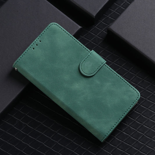 For Xiaomi 14 Ultra Skin Feel Magnetic Flip Leather Phone Case(Green) - Xiaomi 14 Ultra Cases by buy2fix | Online Shopping UK | buy2fix