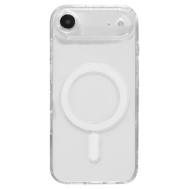For iPhone Air Fine Hole MagSafe Magnetic Clear Acrylic TPU Case(Transparent) - iPhone Air Cases by buy2fix | Online Shopping UK | buy2fix