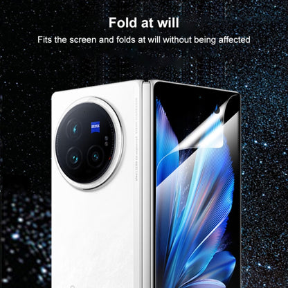 For vivo X Fold3 Pro 3 in 1 Full Screen Protector Explosion-proof Hydrogel Film by buy2fix