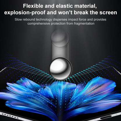 For vivo X Fold3 Pro 3 in 1 Full Screen Protector Explosion-proof Hydrogel Film by buy2fix