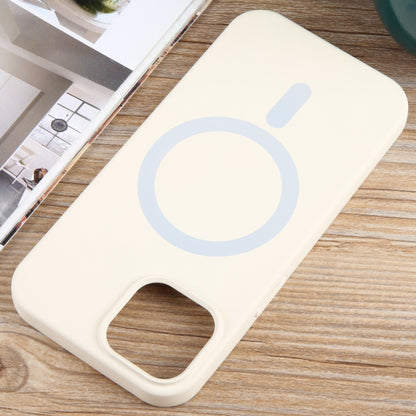 For iPhone 12 MagSafe Liquid Silicone Phone Case(White) by buy2fix