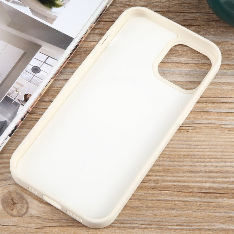 For iPhone 12 MagSafe Liquid Silicone Phone Case(White) by buy2fix