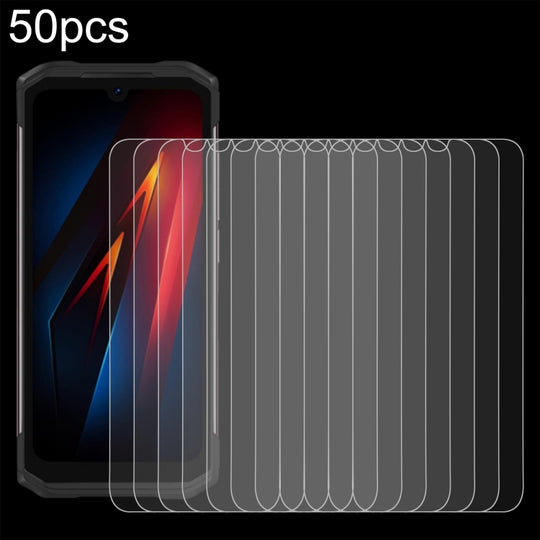 For DOOGEE S Punk 50pcs 0.26mm 9H 2.5D Tempered Glass Film