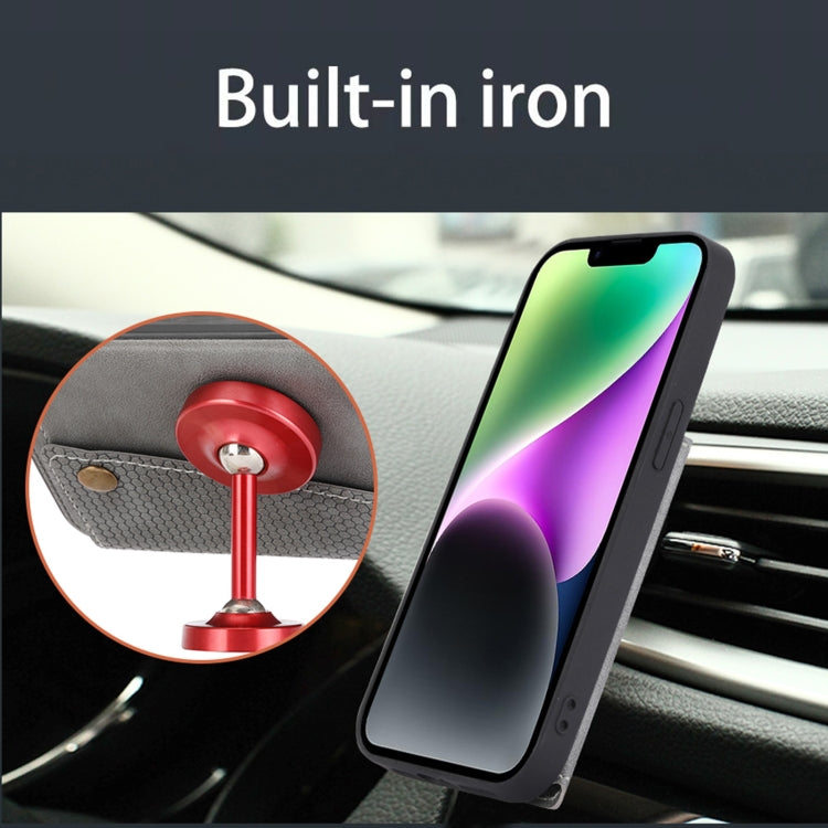 For iPhone 16 Pro Max Double Buckle Card Slots PU + TPU Phone Case(Black) by buy2fix