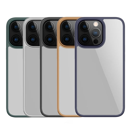 For iPhone 15 Pro Mutural Jiantou Series Electroplating Phone Case(Grey) - iPhone 15 Pro Cases by Mutural | Online Shopping UK | buy2fix