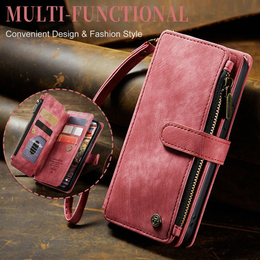 For iPhone 15 Pro CaseMe C30 Multifunctional Leather Phone Case(Red) - iPhone 15 Pro Cases by CaseMe | Online Shopping UK | buy2fix