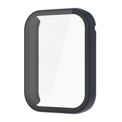 For Xiaomi Mi Band 8 Pro PC + Tempered Film Integrated Watch Protective Case(Midnight Blue) - Watch Cases by buy2fix | Online Shopping UK | buy2fix
