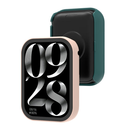 For Xiaomi Mi Band 8 Pro PC + Tempered Film Integrated Watch Protective Case(Pink) by buy2fix