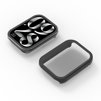 For Xiaomi Mi Band 8 Pro PC + Tempered Film Integrated Watch Protective Case(Pink) by buy2fix