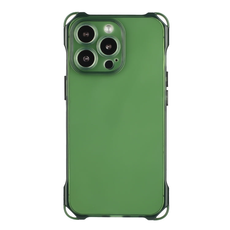For iPhone 16 Pro Max Four-corner Shockproof TPU Phone Case(Green) by buy2fix
