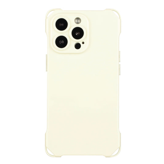 For iPhone 16 Pro Max Four-corner Shockproof TPU Phone Case(White) by buy2fix