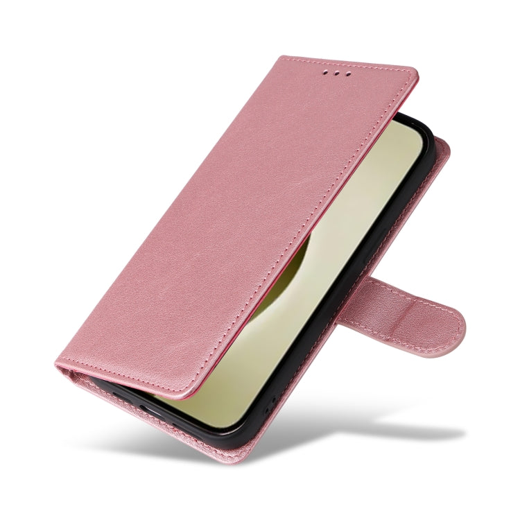 For iPhone 16 Pro 3-Card Slots Multifunctional Leather Phone Case(Rose Gold) - iPhone 16 Pro Cases by buy2fix | Online Shopping UK | buy2fix