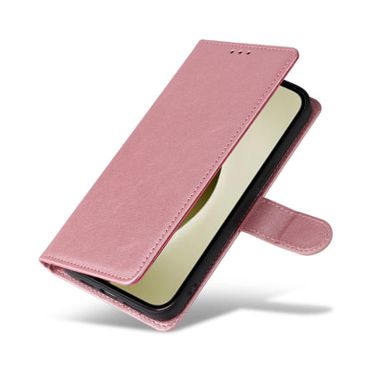 For iPhone 16 Pro 3-Card Slots Multifunctional Leather Phone Case(Rose Gold) - iPhone 16 Pro Cases by buy2fix | Online Shopping UK | buy2fix