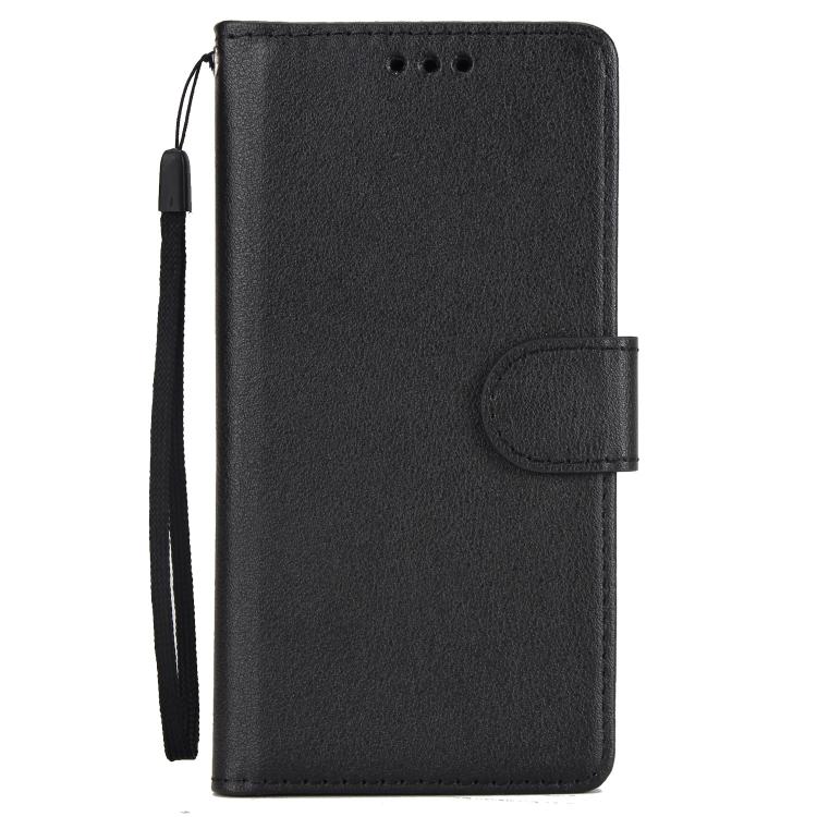 For iPhone 16e Multifunctional Horizontal Flip Leather Phone Case with Three Card Slots(Black) - iPhone 16e Cases by buy2fix | Online Shopping UK | buy2fix
