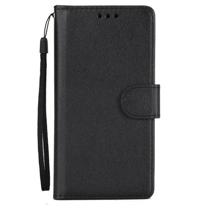 For iPhone 16e Multifunctional Horizontal Flip Leather Phone Case with Three Card Slots(Black) - iPhone 16e Cases by buy2fix | Online Shopping UK | buy2fix