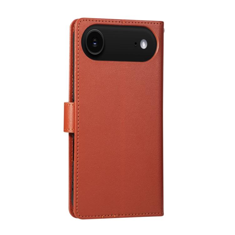 For iPhone Air 3-Card Slots Multifunctional Leather Phone Case(Brown) - iPhone Air Cases by buy2fix | Online Shopping UK | buy2fix
