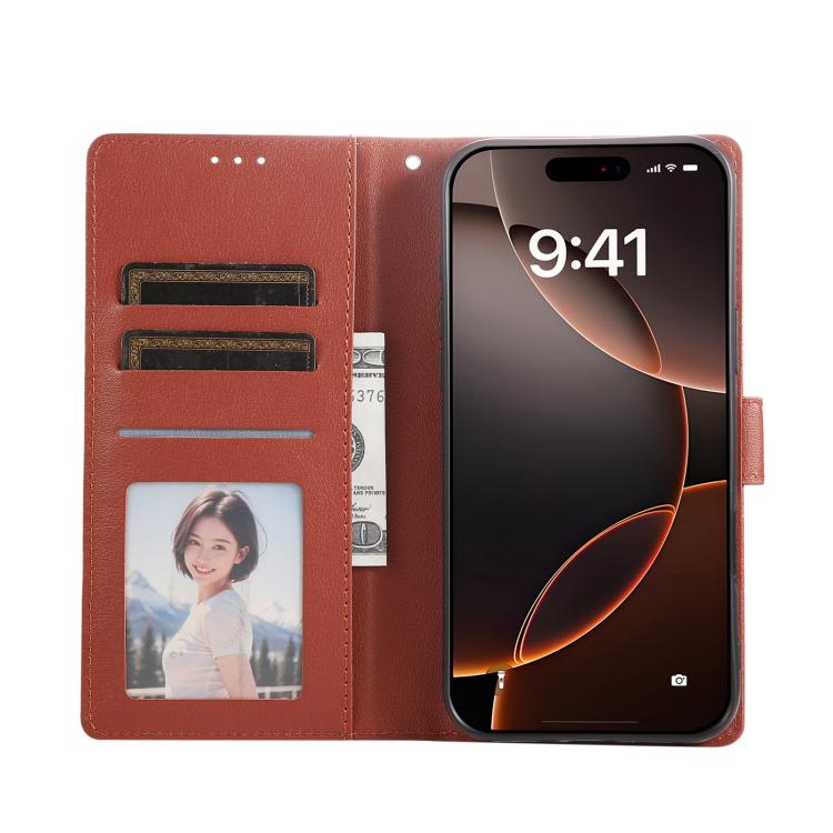 For iPhone Air 3-Card Slots Multifunctional Leather Phone Case(Brown) - iPhone Air Cases by buy2fix | Online Shopping UK | buy2fix