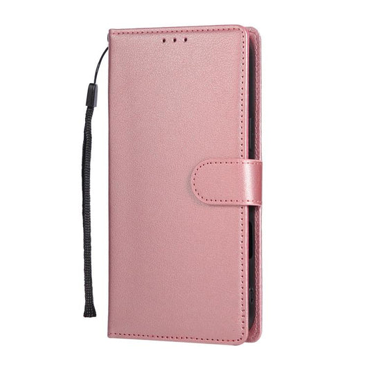For iPhone Air 3-Card Slots Multifunctional Leather Phone Case(Rose Gold) - iPhone Air Cases by buy2fix | Online Shopping UK | buy2fix
