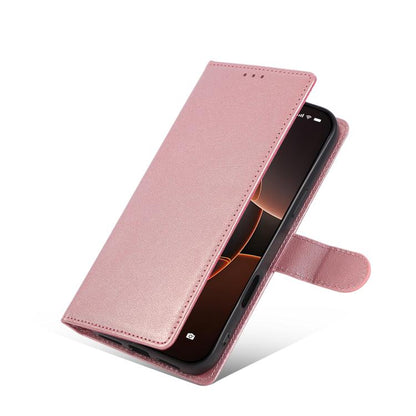 For iPhone Air 3-Card Slots Multifunctional Leather Phone Case(Rose Gold) - iPhone Air Cases by buy2fix | Online Shopping UK | buy2fix